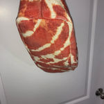 Michael Kors  Canvas Tie Dye Red and Cream Tote EUC Photo 2