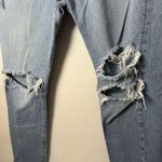 Levi's  501 S Skinny Jeans Women size 32 Premium Denim Distressed Photo 1