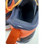 Lacoste Athletic Womens Blue Navy/Orange Sneakers Shoes Size 8 Goodyear Sole Photo 7