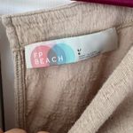 Free People Beach Tan Babydoll Dress Size Large Photo 4