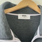 SoulCycle  SPACER SNAP FUNNEL NECK PULLOVER Photo 5