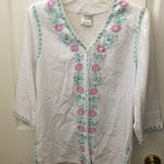 Allison Daley FINAL MARKDOWN  embroidered blouse 8 Photo 0