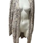 Knox Rose  Women's Open Knit Duster Cardigan Multicolor Size M Photo 8