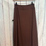 Halara NWT High Waisted Decorative Buckle Split 2-in-1 Maxi Casual Skirt Photo 13