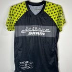 Juliana SRAM Women’s Cycling Jersey Large Black Yellow MTB Short Sleeve Photo 0
