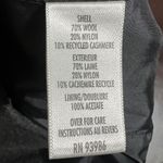 Petite Sophisticate  Gray Wool Cashmere Nylon Blend Zip Front Jacket Size 6 Photo 3