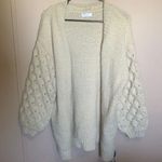 Lizard Thicket Cream Cardigan Photo 0