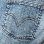 Levi's  505 Straight Leg Blue Jeans Womens Size 30 Inch Waist Denim Work Distress Photo 12