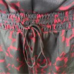 Gap  Floral Mini Dress in Navy and Burgundy, Drop Waist size M Photo 4