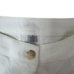 Tommy Bahama Bermuda Shorts White Cotton Blend Women’s Size 8 Photo 4