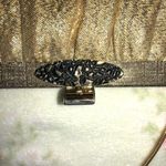 Vintage Gold Handbag Fabric Satin Lined Evening Party Holiday Formal 60's Photo 2