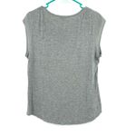 Calvin Klein  Size Medium Shirt Gray Cut Off Sleeves Tank‎ Pocket Tee Crew Neck Photo 1