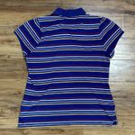 Rocawear Shirt Womens 1X Striped Polo Classic Cotton Blend Grunge Y2K Purple Photo 5