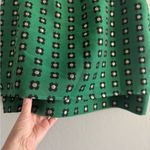 HD in Paris HD in Paris Green black floral tiered zip up skirt Anthropologie 4P boho Photo 7