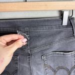 Edwin Women’s Jeans Black Bree Slim Straight Raw Hem Size 26 Photo 9