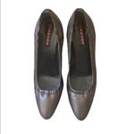 Prada Brown Heels European Size 38.5 US 7.5-8 Photo 6