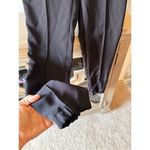 NWT Geraldine Lustgarten Black Dress Pant Joggers Size 2 Photo 3