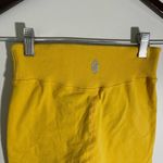 Free People Sunray Yellow Gone Adrift Bike Shorts Photo 4