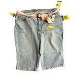 Lee New  Skimmer Pedal Pushers Comfort Fit Just Below Waist Jeans 20W Capri Photo 0