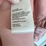 Zimmermann  Silk Wrap V-Neck Mini Dress in Blush Pink Photo 8