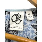 Anthropologie  One September Carraroe Peasant Boho Embroidered Dress M Blue Photo 2