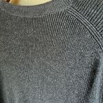 Athleta  rest day grey asymmetrical sweater Photo 7