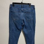 a.n.a  Women's Size 12 High Rise Skinny Ankle Jeans Distressed Blue Photo 4