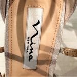 Nina Sassie Crystals Bridal Cocktail Party High Heels Women's 8 True Silver Photo 10