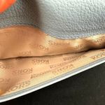 Michael Kors  Leather Powder Blue Zip-Around Wallet/Clutch Photo 9