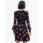 Kate Spade NEW  Rose Garden Smocked Satin Dress Photo 5
