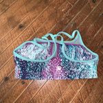 Fabletics  purple and blue strappy S athletic workout bra Photo 1