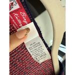 A6 Vintage Binghamton Knitting Co Moose Sweater Red Oversized Knitwear XL Photo 2