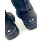 UGG  Black Classic Tall Suede Winter Boots Women's Size 6 EUC With Box Photo 6