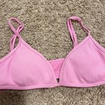 PacSun pink padded swimsuit top Photo 0