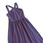 Lulus Long Plum Purple Gown Dress Halter Style Chiffon Flowy Size Small Women's Photo 3