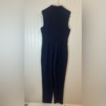 Antonio Melani  Dark Blue Striped Jumpsuit Photo 4