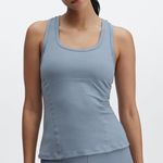 Fabletics Phoenix Racerback Tank - Raincloud - M Photo 0