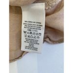 Free People  Higher Ground Flared Tan Linen Mini Skirt EUC Sz 2 Belted Side Zip Photo 4