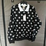 NWT collars sweat shirt Black Size M Photo 0