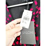 Saloni AlyaRed & Black Hearts Mini Dress US 4 NEW Photo 5