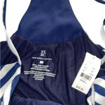 New York And Company  Navy and White Striped Tank Top Size S Photo 1
