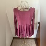 American Eagle  soft & sexy long sleeve top with lace detail size XS Photo 4