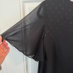 Show Me Your Mumu black stardust flutter sleeves Jenner dress size small E46 Photo 5