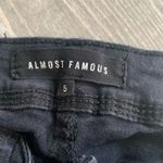 Almost Famous  black jeggings size 5 Photo 4