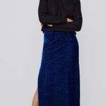 ZARA NWT Sweatshirt With Padded Shoulders Black Photo 0