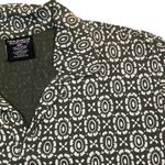 Ralph Lauren Vintage  Polo Jeans Women S Green White Shirt Short Sleeve Geometric Photo 1