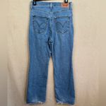 Levi's Women's Ribcage Boot Cut Jeans Size 29 Blue High Waist Button Fly Photo 2