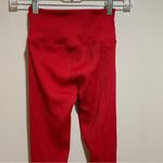 Carbon 38 Ribbed 7/8 Leggings Red Size XS Photo 7