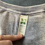 Gray Women's Top Green Tea Large Womens Cozy Fall T Shirt Thermal Photo 1