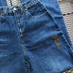 NWT BLUE DARK WASH FUBU EMBROIDERED DENIM JEANS Size 27 Photo 6